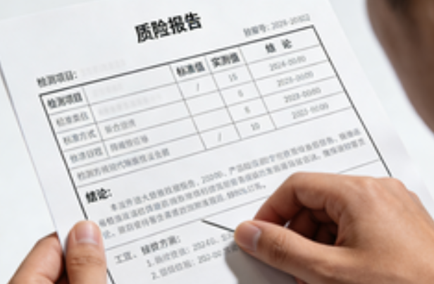 质检报告测试 质检报告